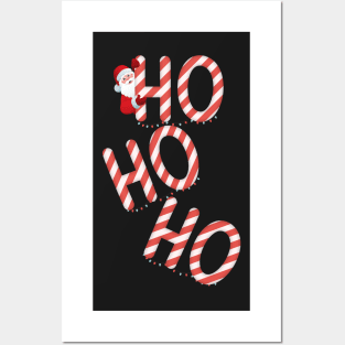 Christmas | santa | ho ho ho Posters and Art